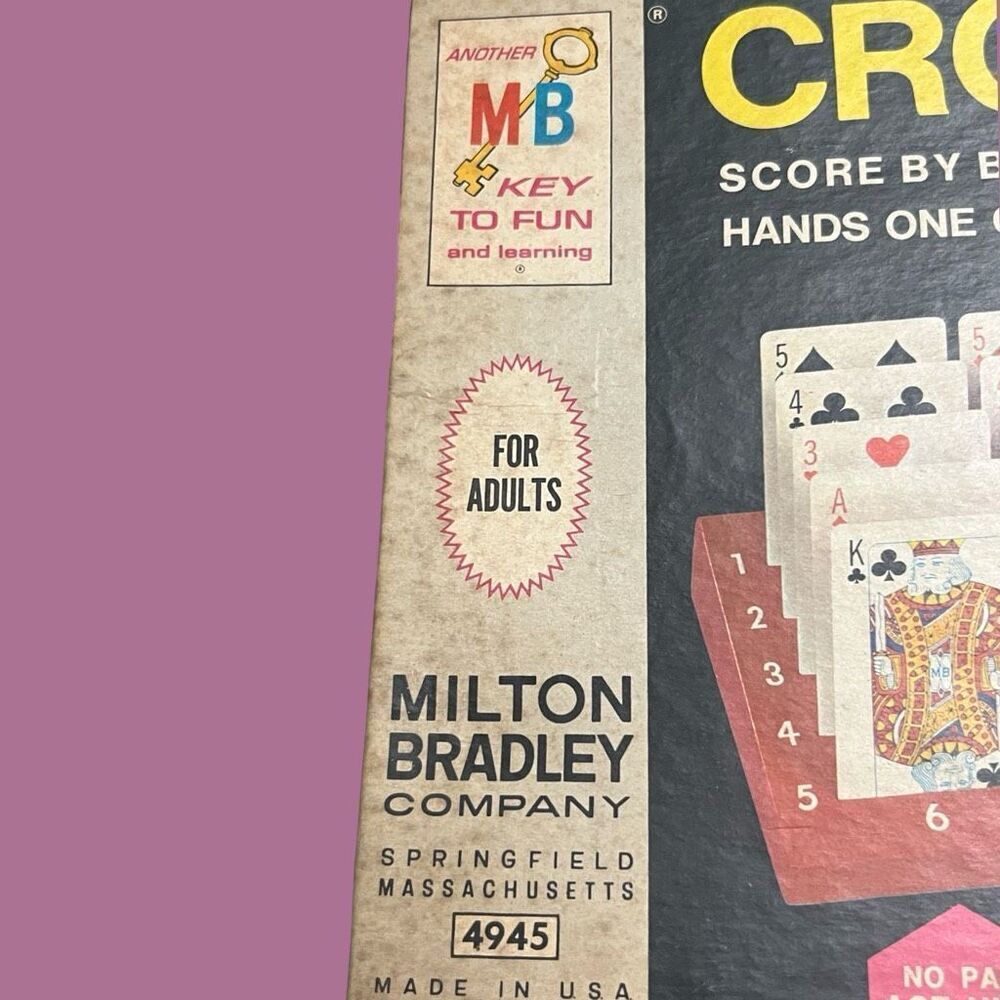Vintage Milton Bradley 1968 Cross Up Poker Game COMPLETE - Picture 4 of 6